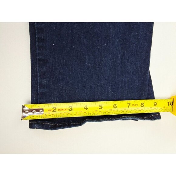 Levi's Size 32X31 Womens Curvy Boot Blue Denim 5 Pocket Logo Tag Jeans - Picture 6 of 14